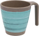 Bo-camp - mok - halo - m - aqua - 4 stuks