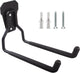 Maclean mc-440 - hanging hook - steel wall bracket - max 35kg