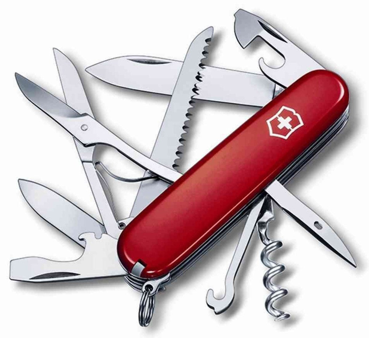 Victorinox swissarmy huntsman zakmes - 15 functies - rood