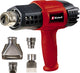 Einhell elektrische verfafbrander te-ha 2000 e - 2.000 w - 9 temperatuurinstellingen 50-550° - 3 luchtstroom standen - incl. uitgebreide nozzle-accessoires