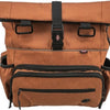 Zaino Trixie Rolltop con sacchetto d'anca con ruggine della cintura