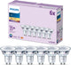 Spot LED Philips - 35 w - gu10 - luce bianca calda - 6 pezzi
