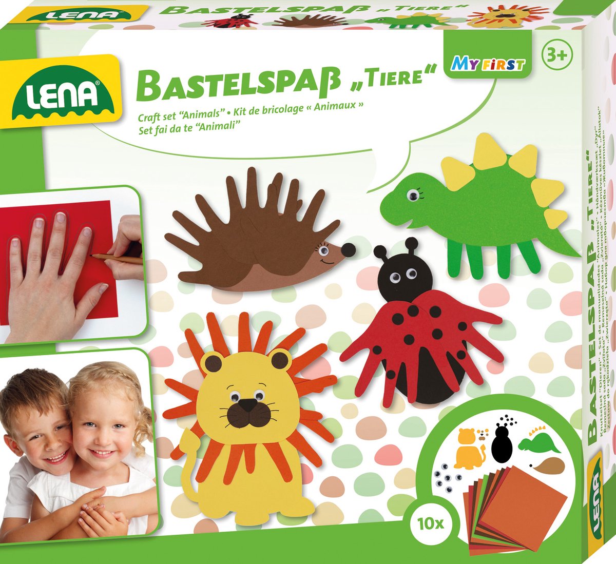 Lena knutselset dieren - creatief speelgoed voor kinderen.
