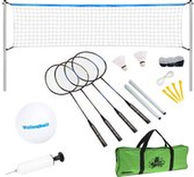 Set de voleibol y bádminton
