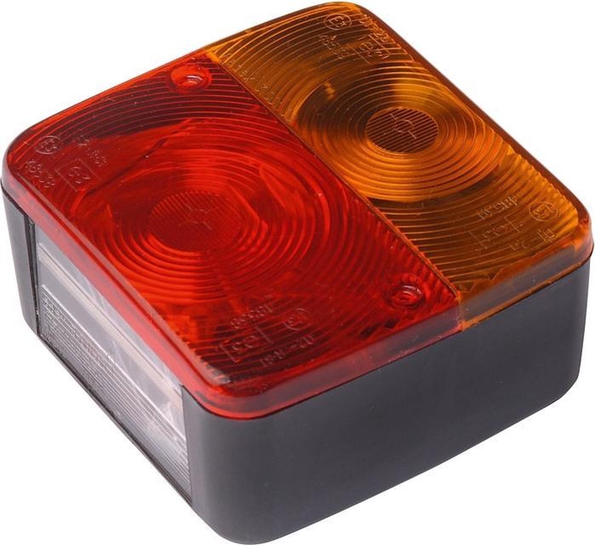 Luz trasera Carpoint 12v - 4 funciones - e-mark - luces incluidas - universal izquierda derecha - para remolque