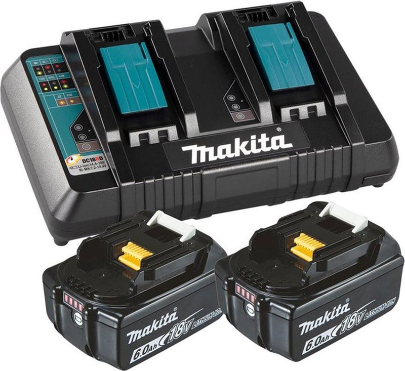 Kit generatore Makita 199484-8 - 1x DC18RD + 2x BL1860B