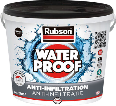 Rubson 1009517 - antiinfiltración negro 5kg | 1 pieza