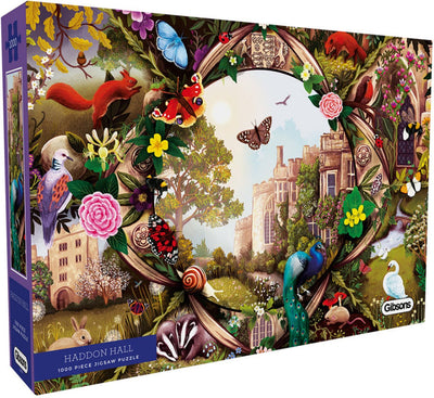 Gibsons - tapestry garden (by sue boettcher) - 1000 pieces 68×49cm (w×h) - jigsaw puzzle for adults
