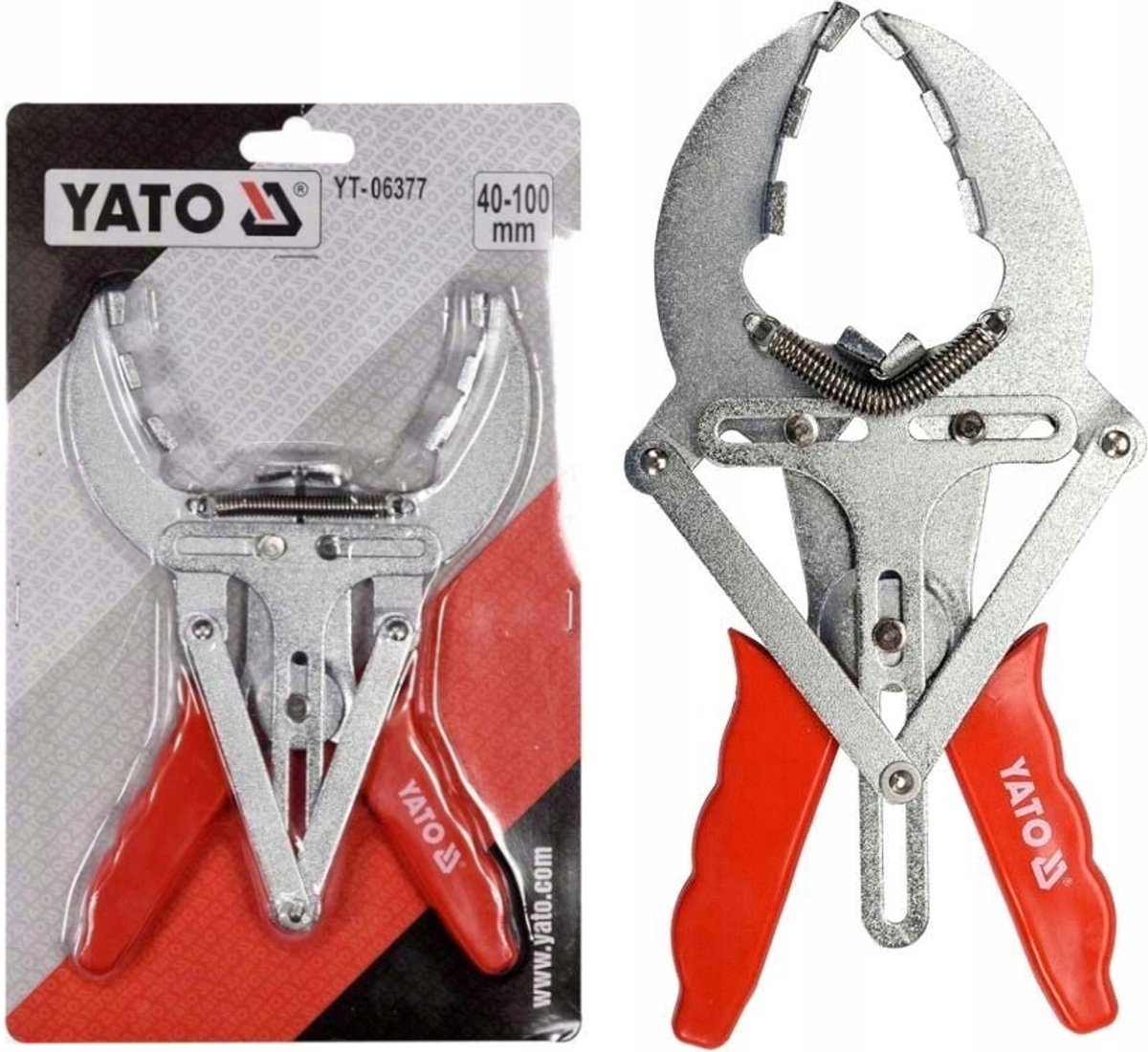 Alicates para cortar anillos de pistón Yato 40-100mm