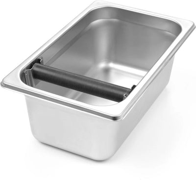Hendi afklopbak gn 1 4 – roestvast staal – verwijderbare klopstang – 265x162x100 mm