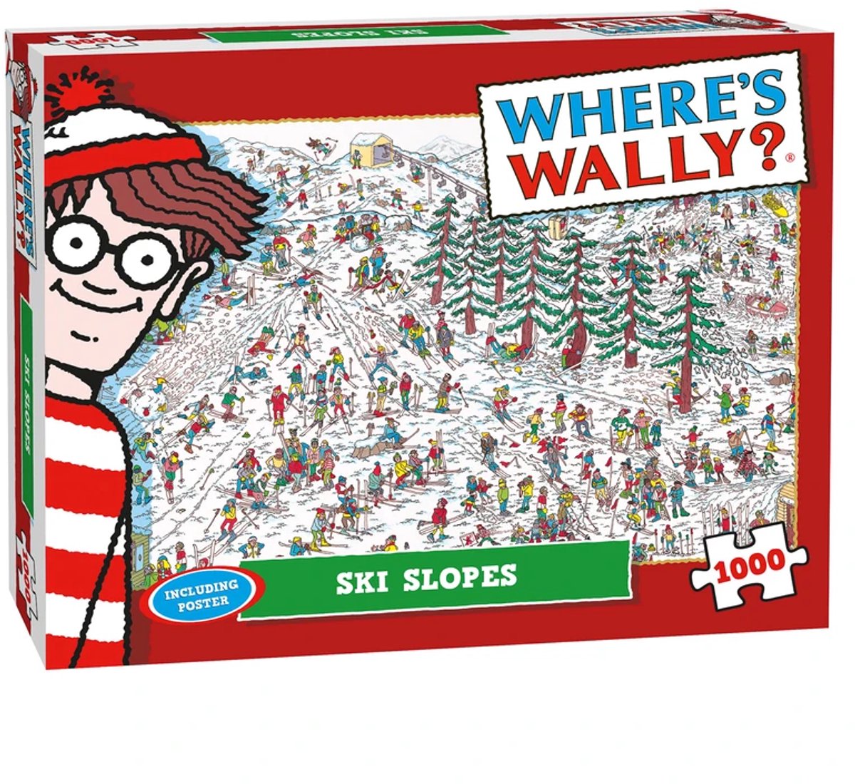 Dov'è Wally xms Dov'è Wally piste da sci puzzle 1000 pezzi (copia)