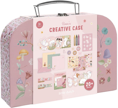 Bambolino Toys Custodia da colorare Little Dutch Rosa Fairy Garden