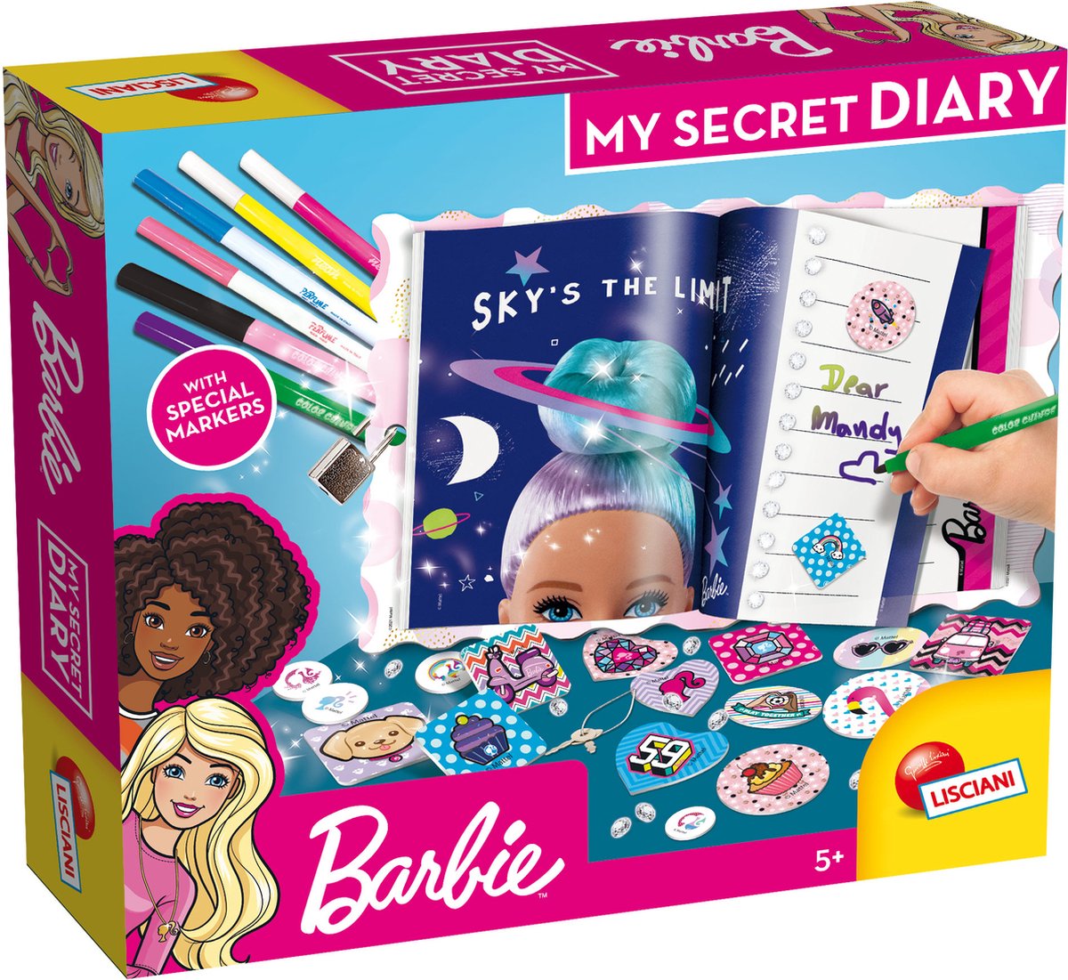 Lisciani barbie my secret diary