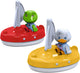 Aquaplay big - - 2 zeilboten + 2 figuren - waterbaanaccessoires