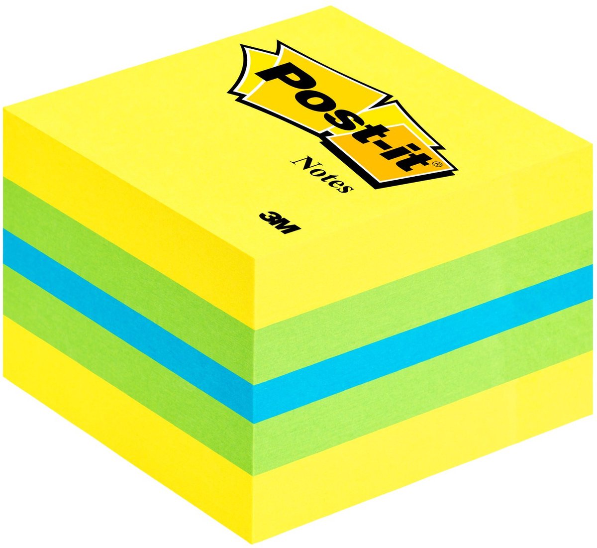 Blocco note autoadesivo post-it 51x51mm assortiti 400 fogli