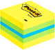 Blocco note autoadesivo post-it 51x51mm assortiti 400 fogli