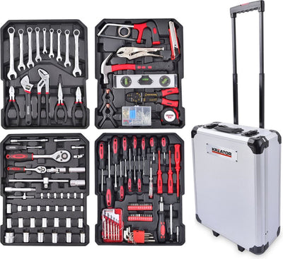 Valigia portautensili Kreator krt951011 - 253 pezzi - trolley