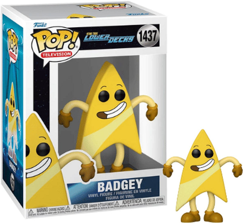 ¡Funko pop! televisión: cubiertas inferiores de Star Trek - Badgey