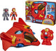 Iron Man di Hasbro Marvel e i suoi fantastici amici - armatura jet in ferro super grande - set da gioco