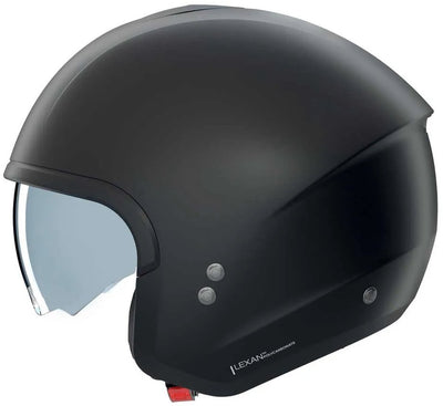 Casco moto casco jet Nolan n20-2 classico 302 l nero opaco