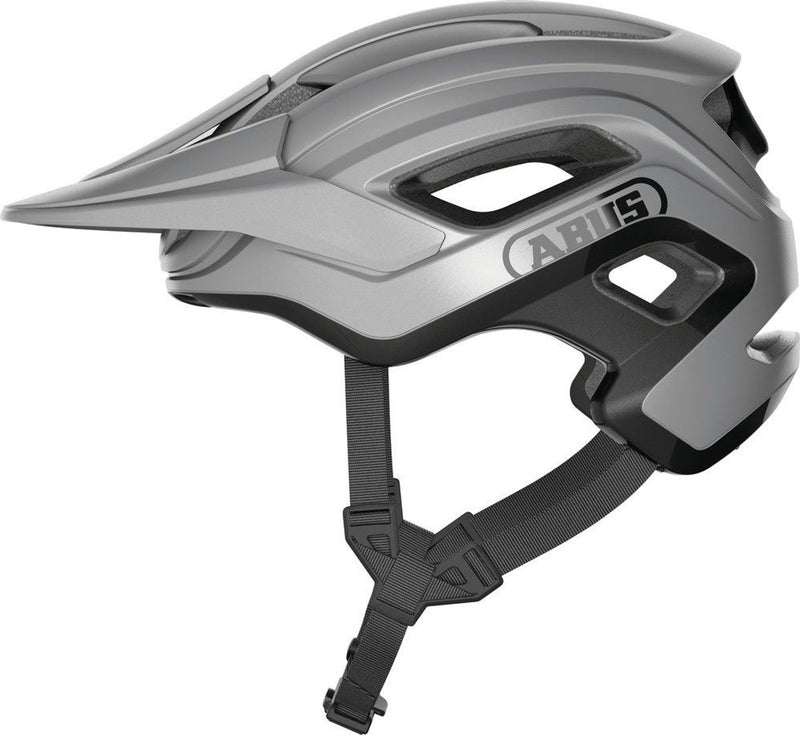 Abus casco cliffhanger brillo plata m 54-58cm
