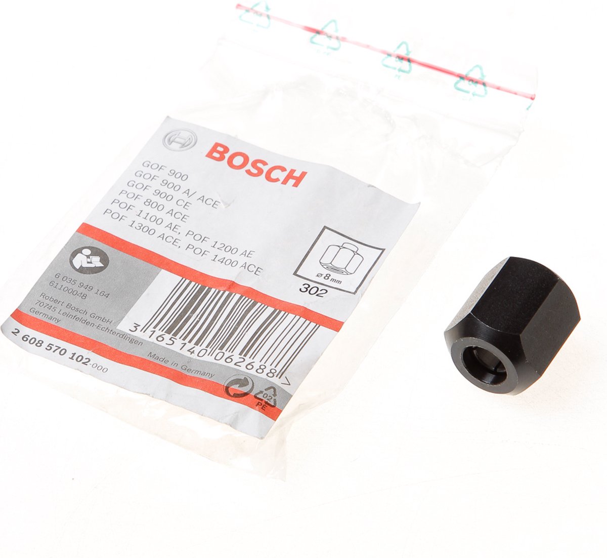 Pinza Bosch con tuerca 8mm