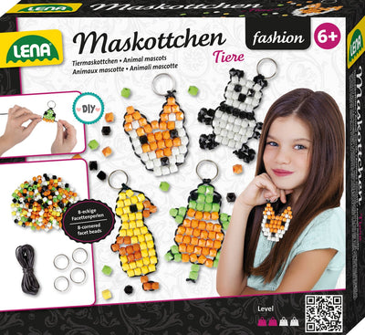 Lena animal mascot bead set