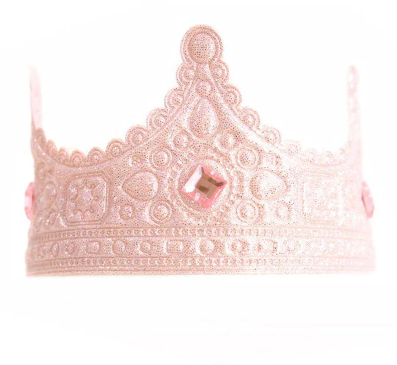 Piccole avventure - Corona reale rosa - Morbida corona per bambini