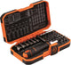 Set di punte Bahco 59 s36bcr | 59 s36bcr - Set inserti da 36 pezzi con cacciavite a cricchetto 1 4