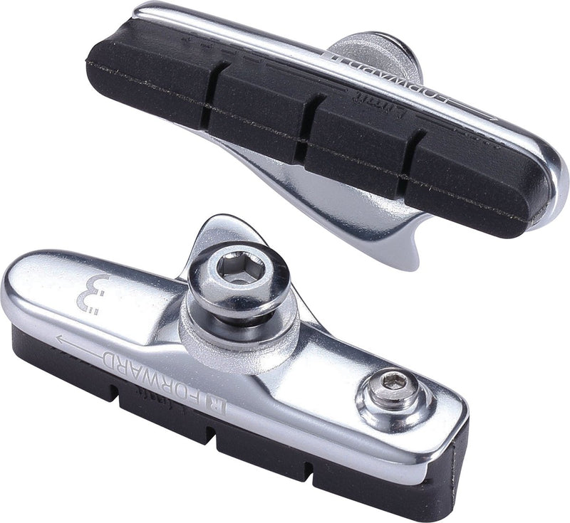 Pastiglie freno Bbb per bicicletta da strada - tipo a cartuccia - freno a cerchione per bici da strada - compatibile con Shimano Sram - nero - bbs-02