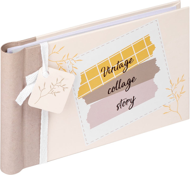 Walther ma-136 vintage - mini album con spirale - 36 foto 10 x 15 cm - beige marrone