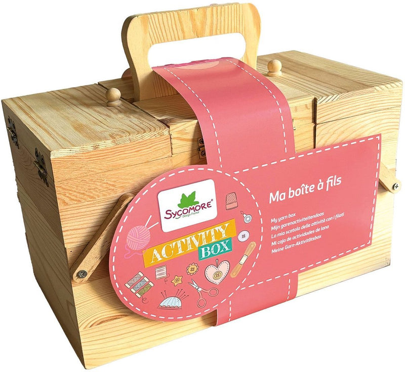 Sycomore Creative Craft Set Activity Box per bambini dai 7 anni.
