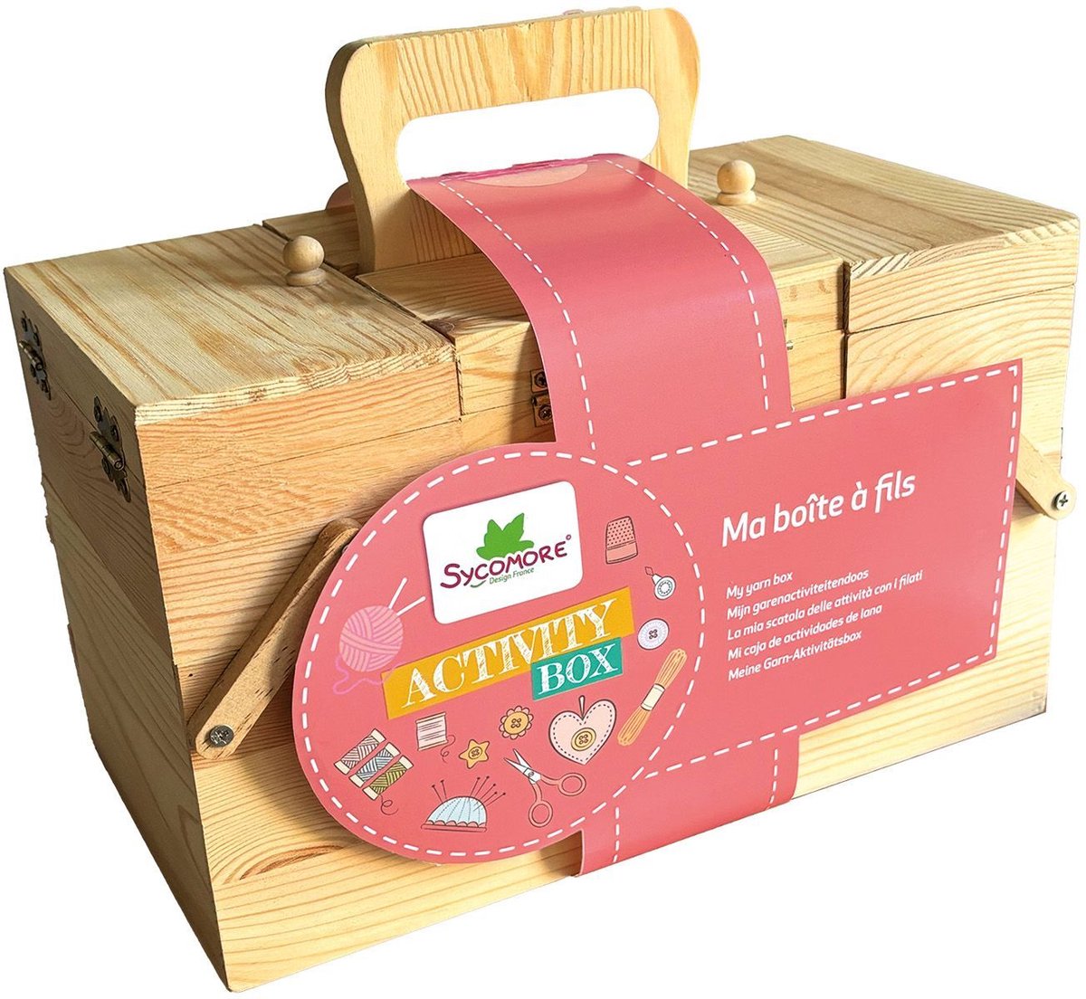 Sycomore Creative Craft Set Activity Box per bambini dai 7 anni.