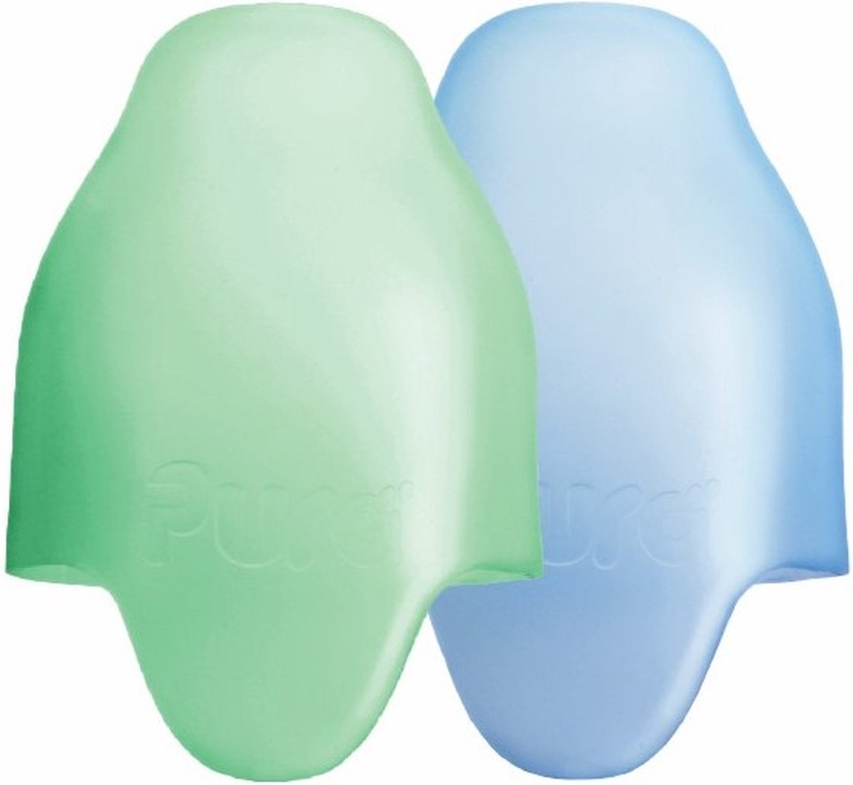 Pura silicone travel cap 2 pieces - moss and mint - suitable for drinking cups - plastic-free, BPA-free and free of harmful substances - dishwasher safe