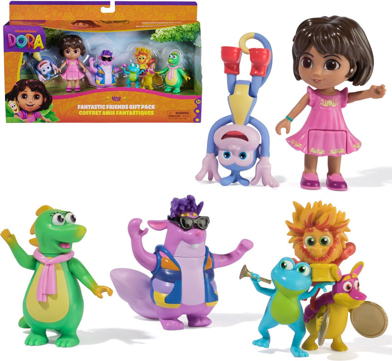 Paquete de regalo de Dora 5 Figuras