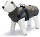 Beeztees milo - cappotto per cani + pettorina per cani - grigio - 56 cm