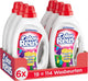 Gel reus colorato - detersivo liquido - bucato colorato - 6 x 19 lavaggi - confezione risparmio