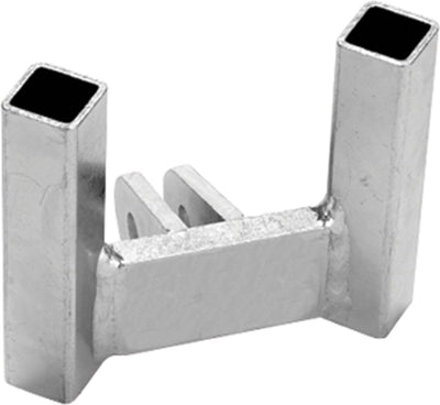 Adaptador de barra de remolque Twinny Silver de 100 mm tradicional