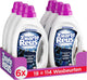 Gel gigante nero - detersivo liquido - bucato nero e scuro - 6 x 19 lavaggi - confezione risparmio