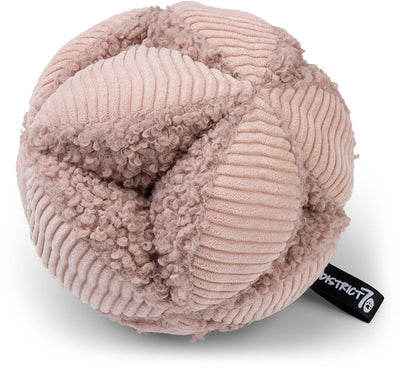 District 70 Bobby – Palla da annusare per cani | stimola il comportamento di ricerca, sfida mentale – rosa – grande ø19 cm