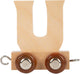 Pieno piccolo - Font di legno - U - 12 pezzi