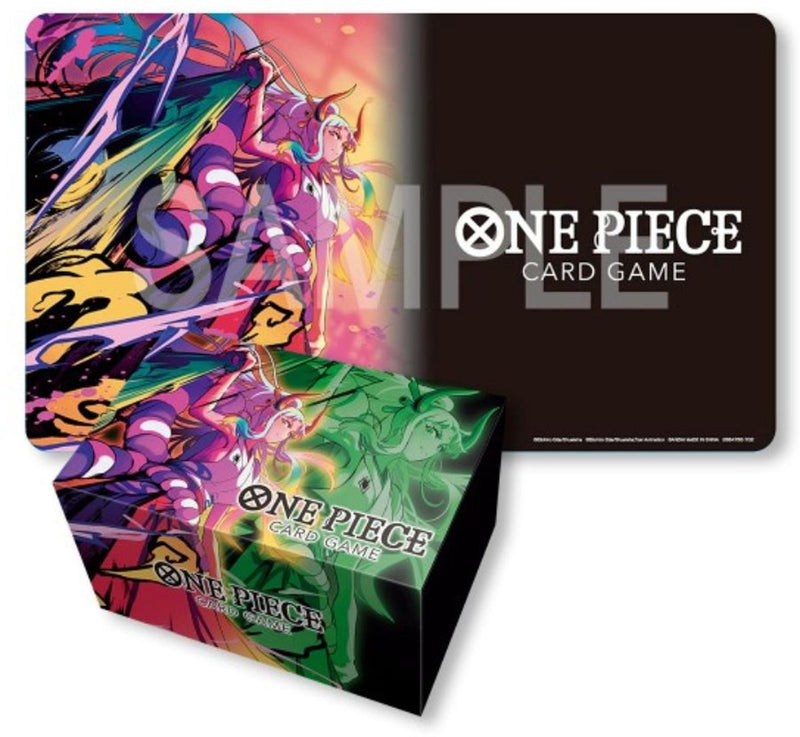 Bandai namco tapete de juego de una pieza y caja de almacenamiento yamato