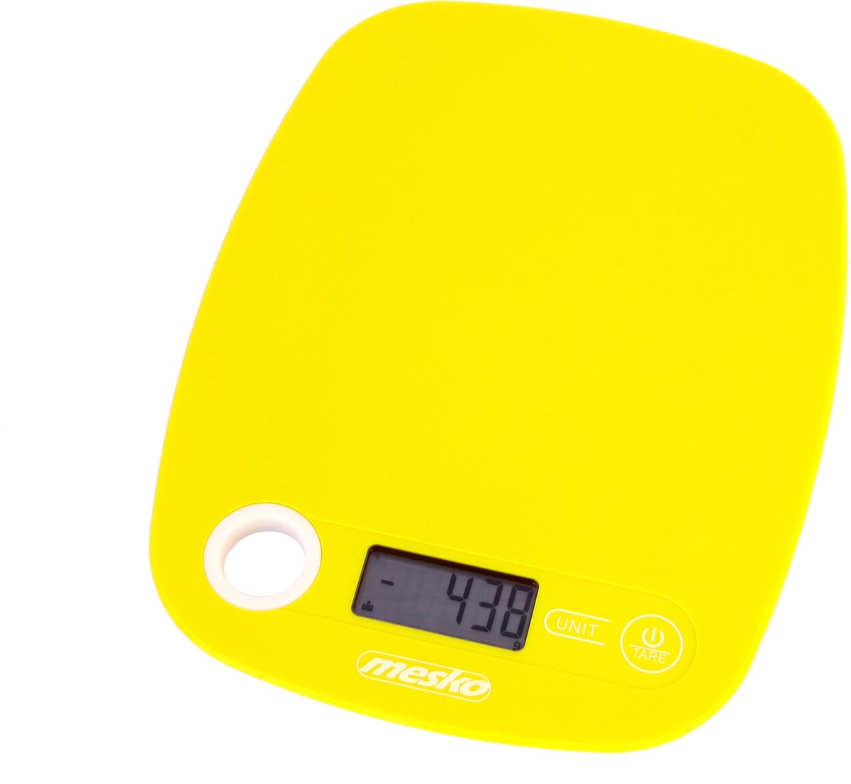 Mesko ms 3159y - keukenweegschaal - geel