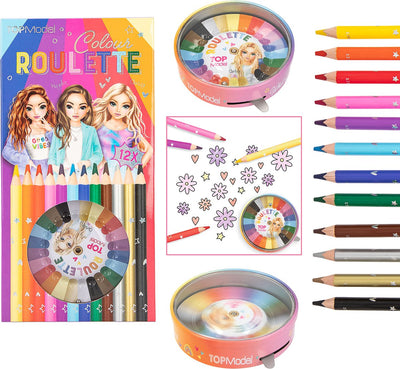 Depesche - top model color roulette - colored pencils