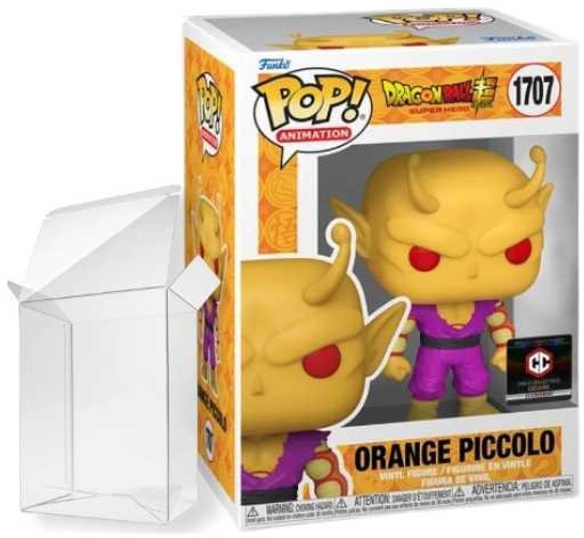 Funko pop! animation: dragon ball super - orange piccolo #1707 special edition