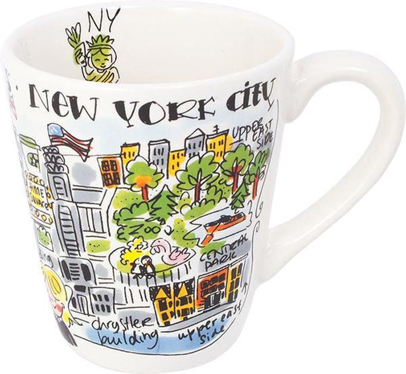 Tazza bionda amsterdam city new york - 350 ml