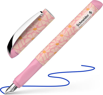 Schneider stationery penna stilografica schneider - glam - fiori - rosa - m - s-167768