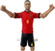 Megableu actiefiguur rode duivels - youri tielemans - voetbalpop met bewegende ledematen - officiële merchandise