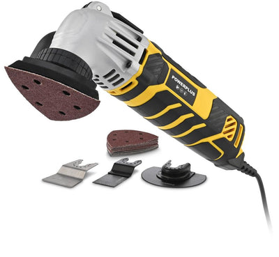 Multiherramienta oscilante eléctrica Powerplus POWX1344 - multiherramienta 310 W hasta 21.000 rpm - incl. 22 accesorios