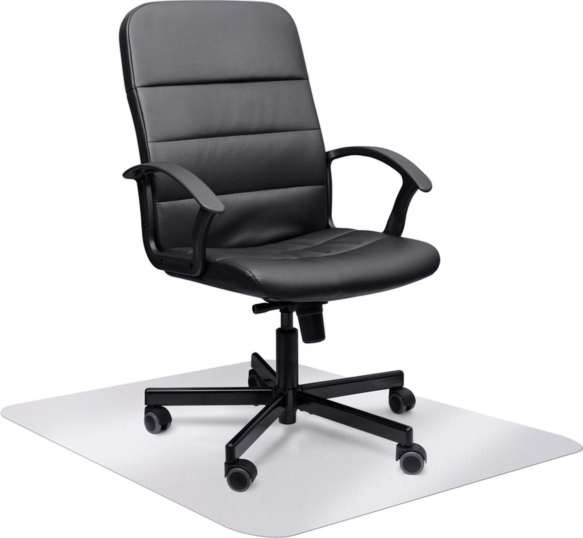 Alpina stoelmat - vloerbeschermer - 90 x 90 cm - transparant